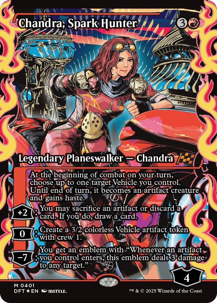 Image for Chandra, Spark Hunter (Showcase) (401) - Magic: The Gathering