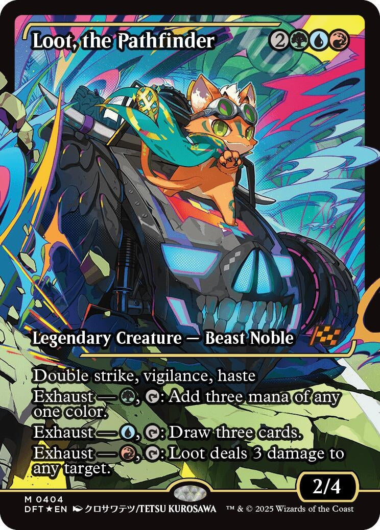 Image for Loot, the Pathfinder (Showcase) (404) - Magic: The Gathering