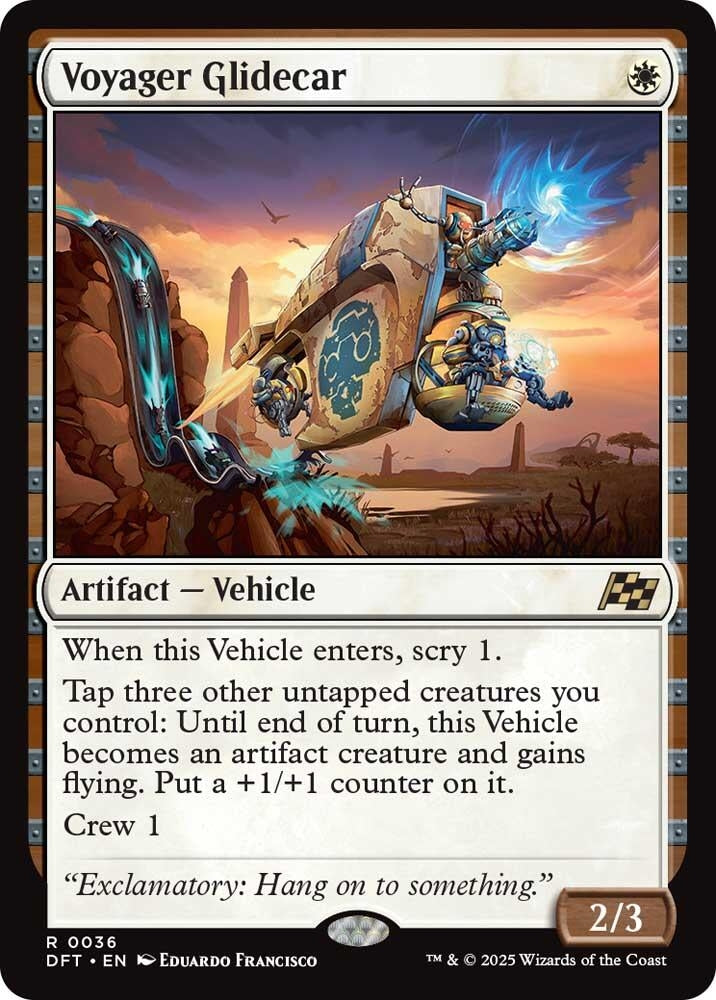 Image for Voyager Glidecar (36) - Magic: The Gathering