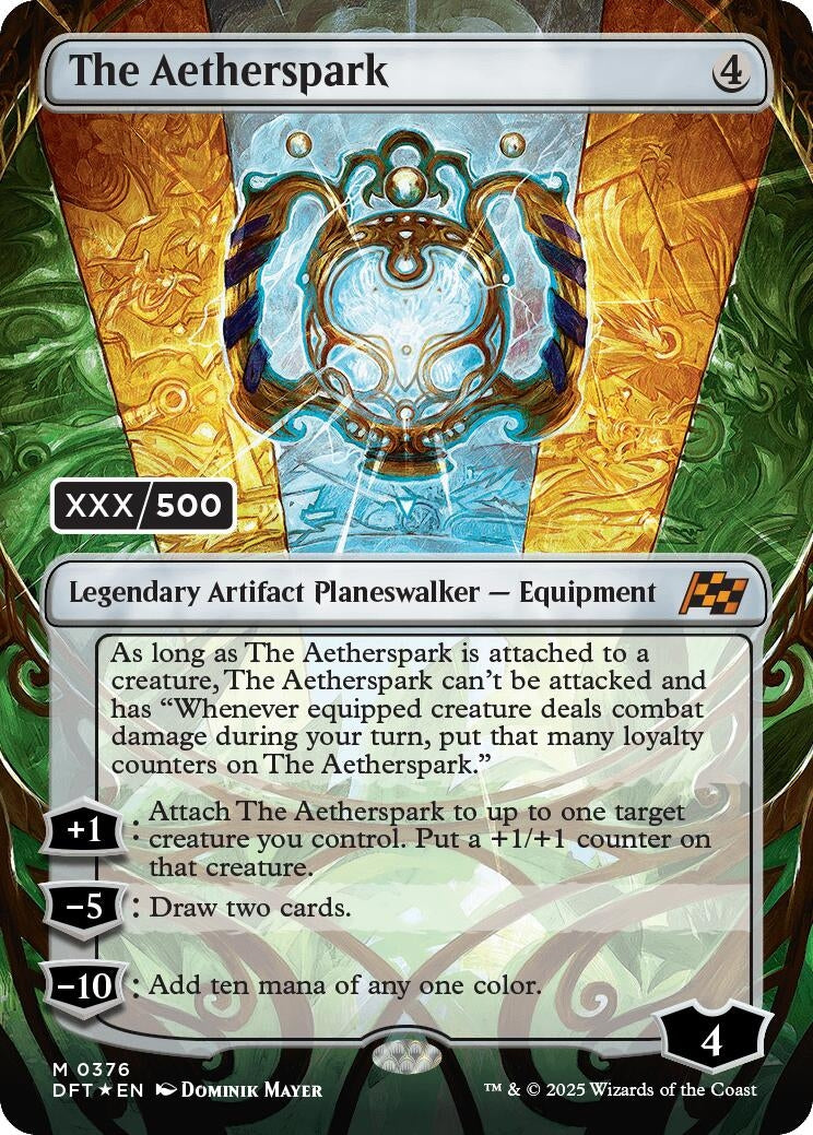 Image for The Aetherspark (Serial Numbered) (376) - Magic: The Gathering
