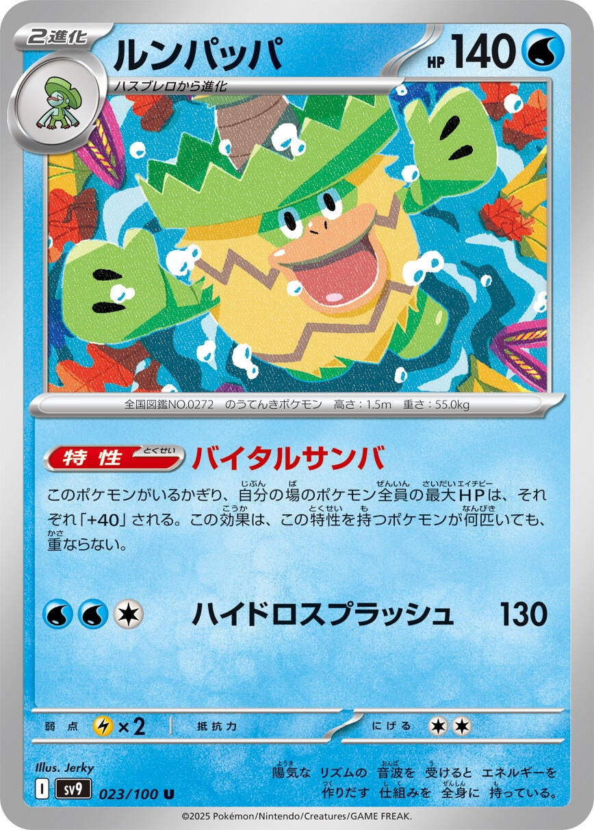 Image for Ludicolo (023/100) - Pokemon Japan