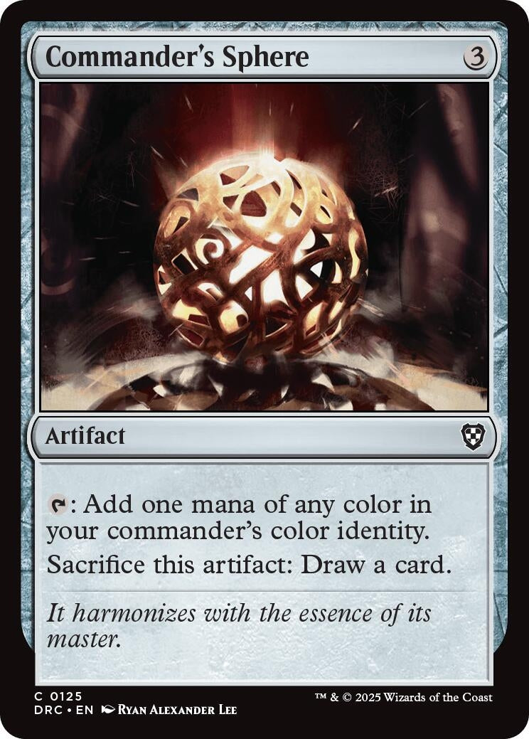 Image for Commander's Sphere (125) - Magic: The Gathering