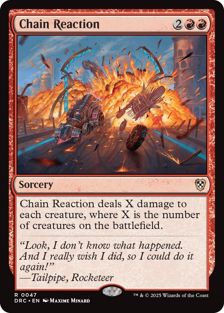 Image for Chain Reaction (47) - Magic: The Gathering