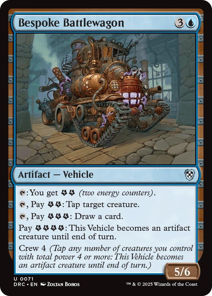 Image for Bespoke Battlewagon (71) - Magic: The Gathering