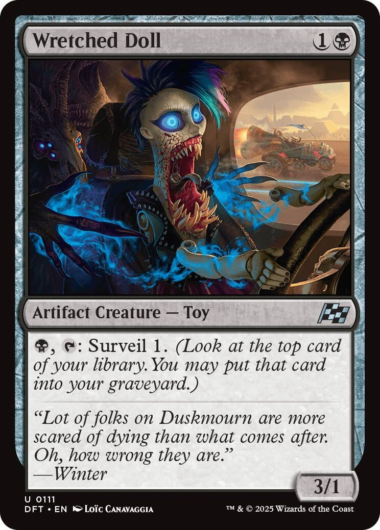 Image for Wretched Doll (111) - Magic: The Gathering