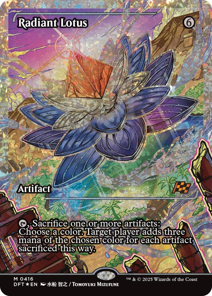 Image for Radiant Lotus (Showcase) (Fracture Foil) (416) - Magic: The Gathering