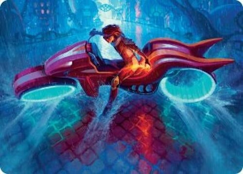 Image for Chandra, Spark Hunter Art Card (20) - Magic: The Gathering