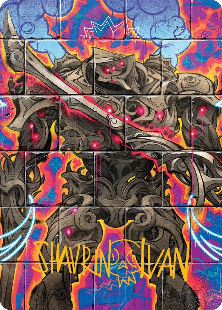 Image for Coalstoke Gearhulk Art Card (Gold-Stamped Signature) (54) - Magic: The Gathering