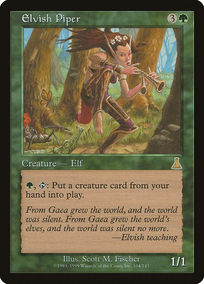 Image for Elvish Piper (104) - Magic: The Gathering