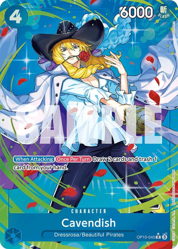 Image for Cavendish (045) (Parallel) (OP10-045) - One Piece Card Game
