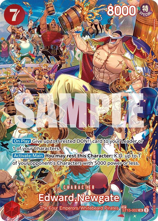 Image for Edward.Newgate (SP) (ST15-002) - One Piece Card Game