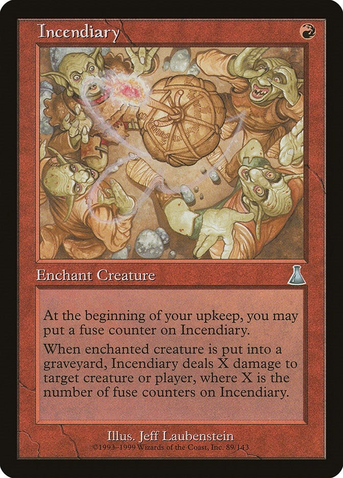 Image for Incendiary (89) - Magic: The Gathering