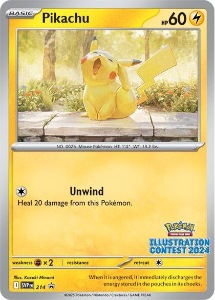 Image for Pikachu - 214 (Illustration Contest 2024) (214) - Pokemon