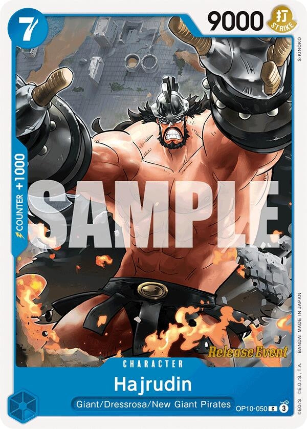 Image for Hajrudin (OP10-050) - One Piece Card Game