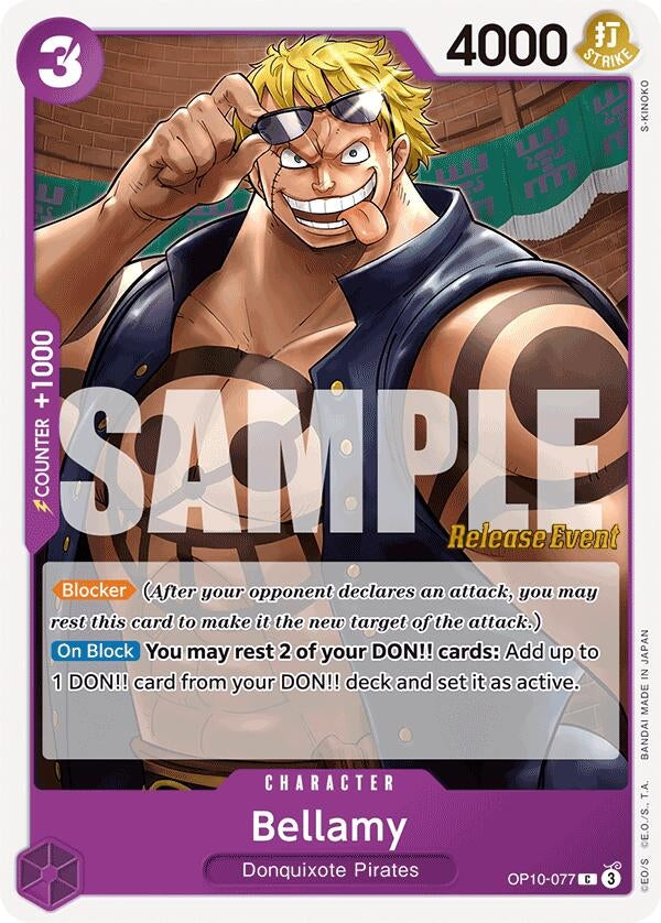 Image for Bellamy (OP10-077) - One Piece Card Game