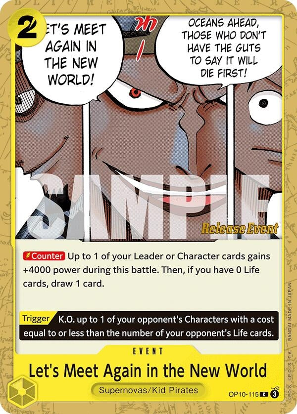 Image for Let's Meet Again in the New World (OP10-115) - One Piece Card Game