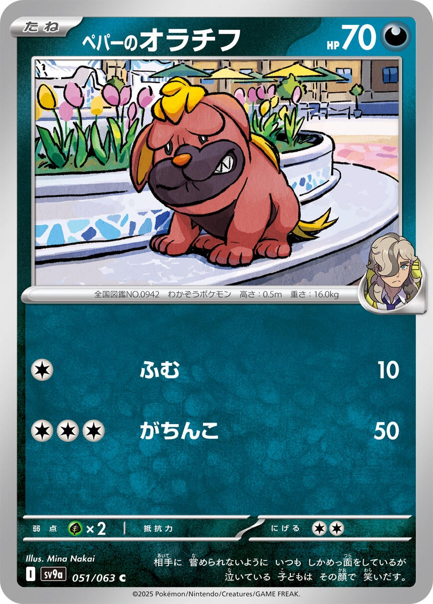 Image for Arven's Maschiff (051/063) - Pokemon Japan