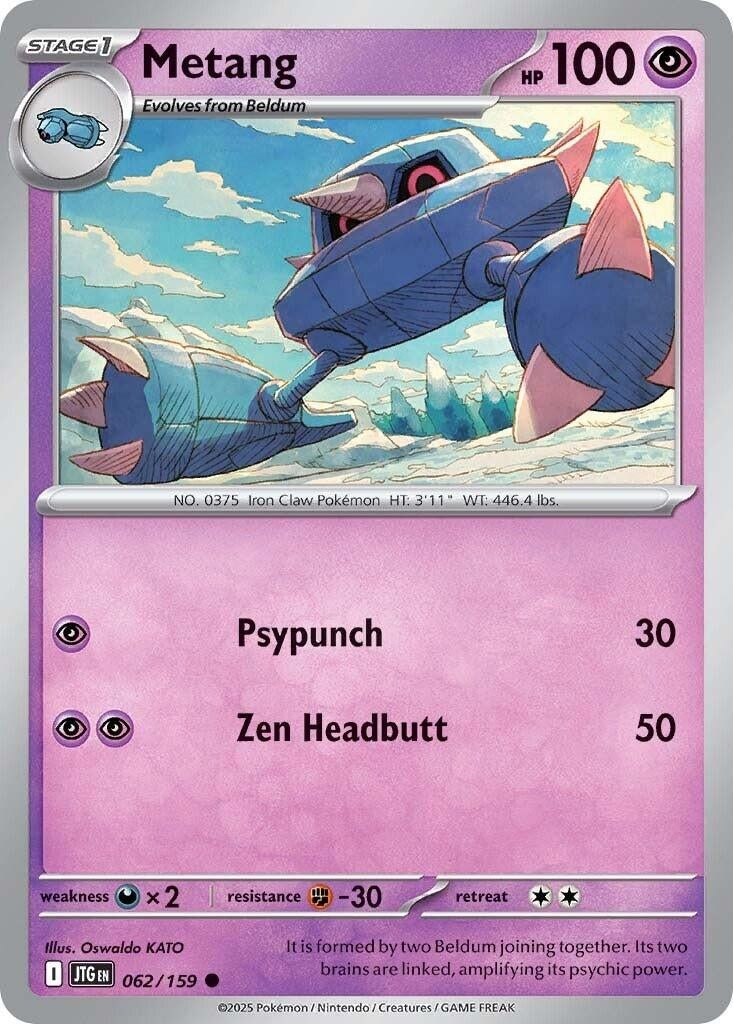 Image for Metang (062/159) - Pokemon