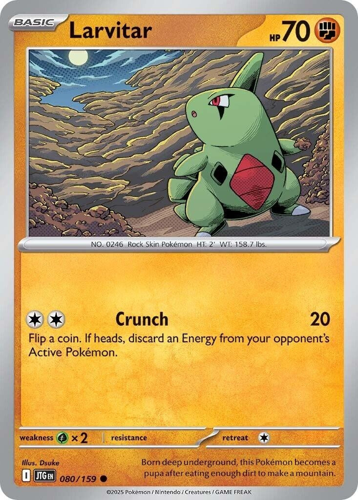 Image for Larvitar (080/159) - Pokemon