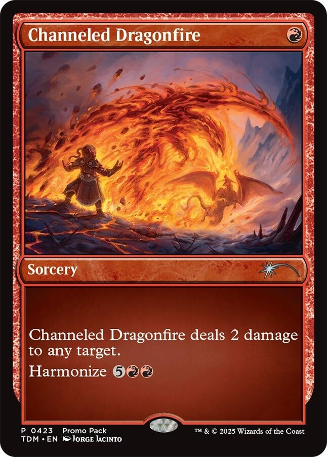 Image for Channeled Dragonfire (423) - Magic: The Gathering