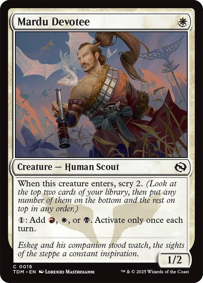 Image for Mardu Devotee (16) - Magic: The Gathering