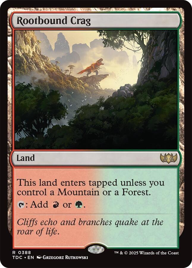 Image for Rootbound Crag (388) - Magic: The Gathering