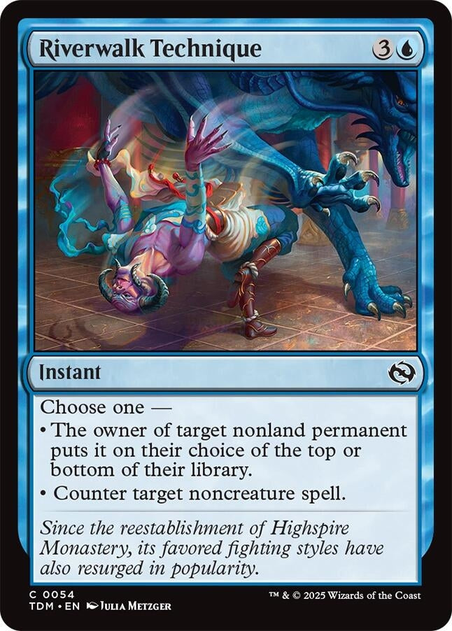 Image for Riverwalk Technique (54) - Magic: The Gathering