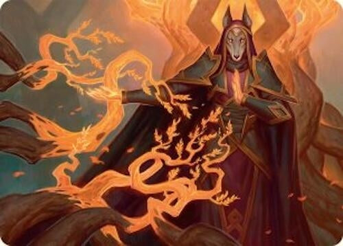 Abzan Devotee Art Card (10/54) (10)