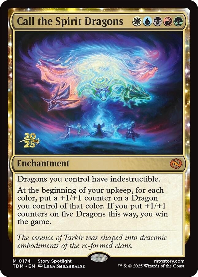 Image for Call the Spirit Dragons (174) - Magic: The Gathering