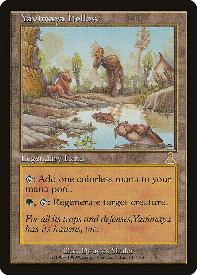 Image for Yavimaya Hollow (143) - Magic: The Gathering