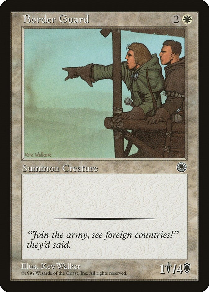 Image for Border Guard - Magic: The Gathering