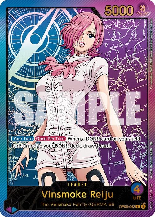 Image for Vinsmoke Reiju (SPR) (OP06-042) - One Piece Card Game