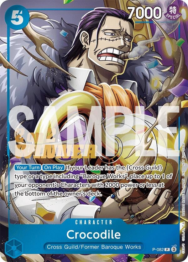 Image for Crocodile (Store 2-on-2 Battle 2025 Winner) (P-082) - One Piece Card Game