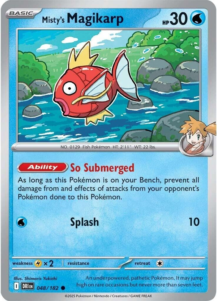 Image for Misty's Magikarp (048/182) - Pokemon