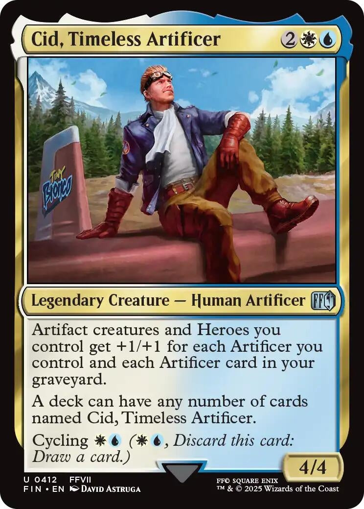 Image for Cid, Timeless Artificer (0412) (412) - Magic: The Gathering