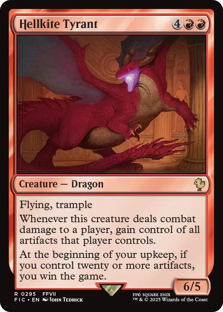 Image for Hellkite Tyrant (295) - Magic: The Gathering