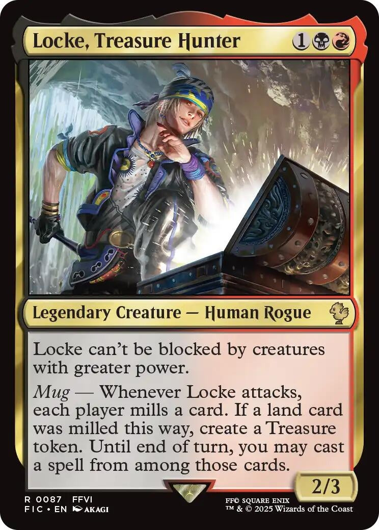 Image for Locke, Treasure Hunter (87) - Magic: The Gathering