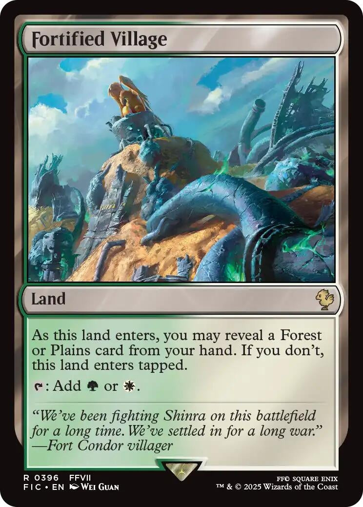 Image for Fortified Village (396) - Magic: The Gathering