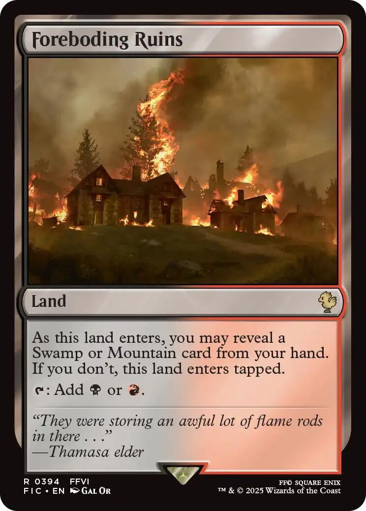 Image for Foreboding Ruins (394) - Magic: The Gathering