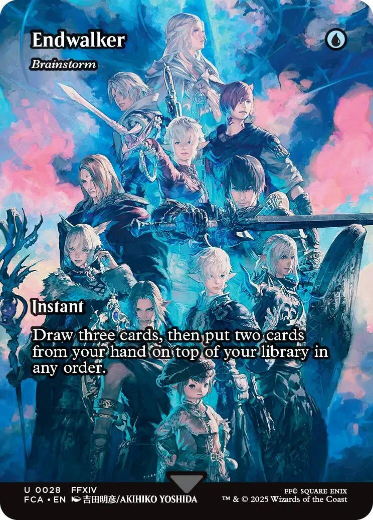 Image for Endwalker - Brainstorm (Showcase) (28) - Magic: The Gathering