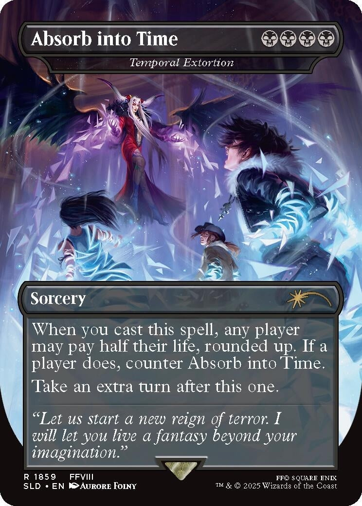 Absorb into Time - Temporal Extortion (1859)