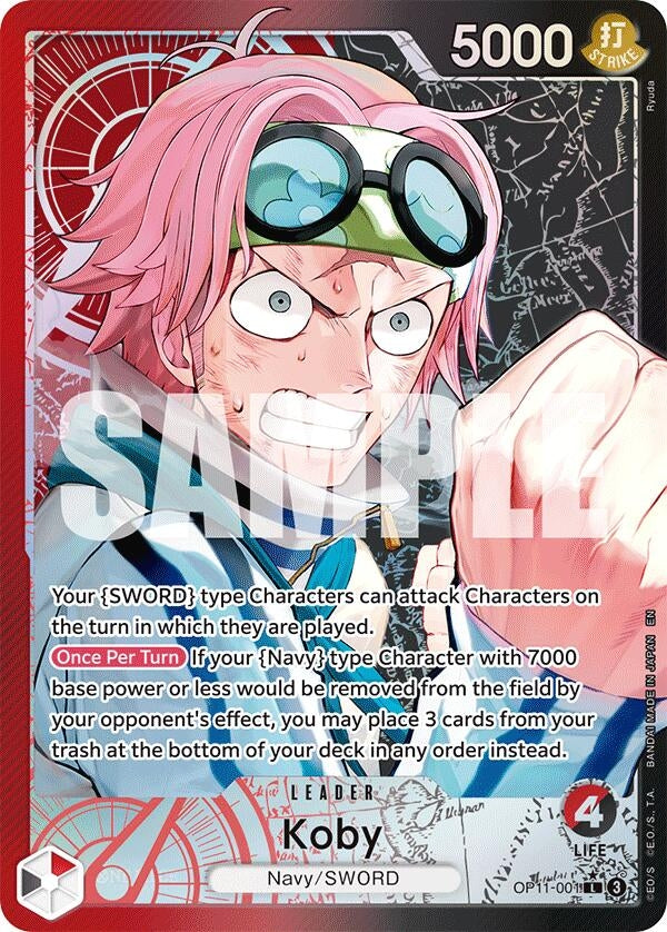 Image for Koby (001) (Alternate Art) (OP11-001) - One Piece Card Game