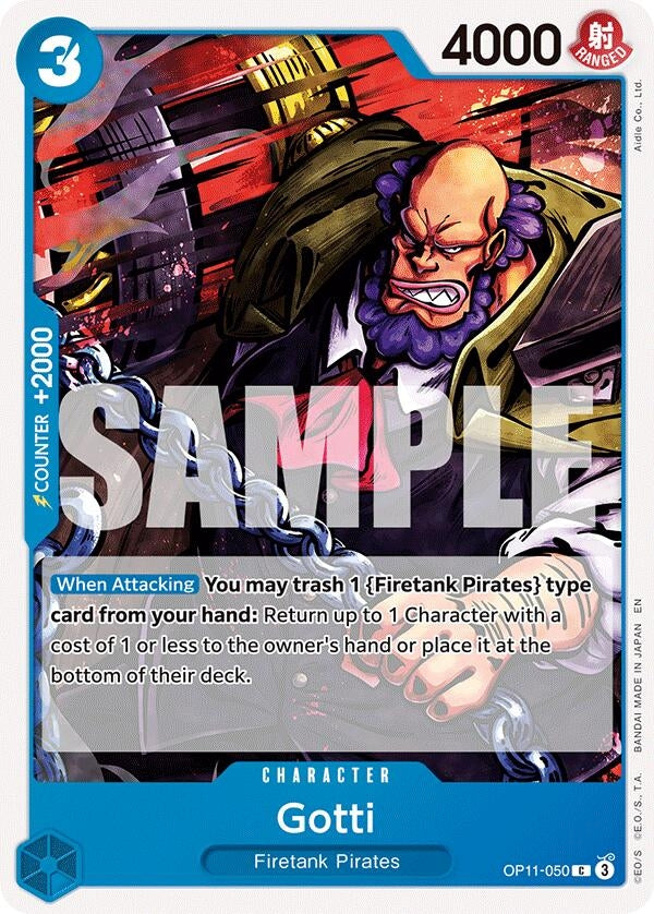 Image for Gotti (OP11-050) - One Piece Card Game