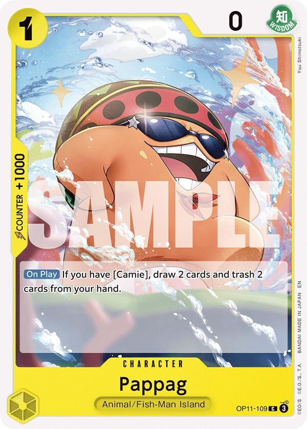 Image for Pappag (OP11-109) - One Piece Card Game