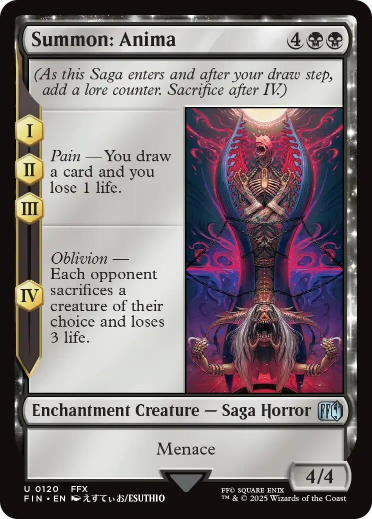 Image for Summon: Anima (120) - Magic: The Gathering