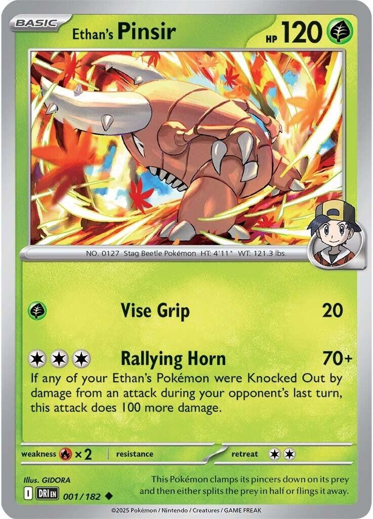 Image for Ethan's Pinsir (001/182) - Pokemon