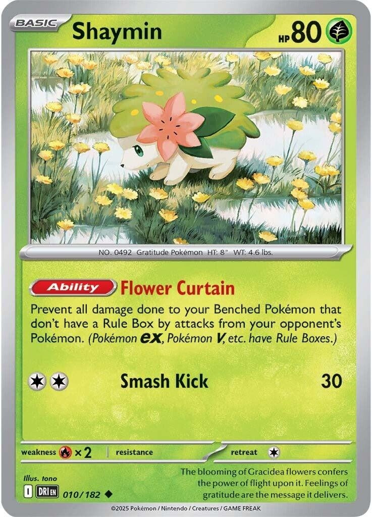 Image for Shaymin (010/182) - Pokemon