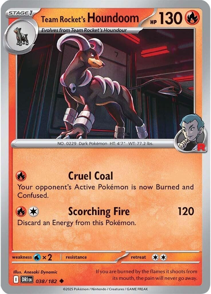 Image for Team Rocket's Houndoom (038/182) - Pokemon