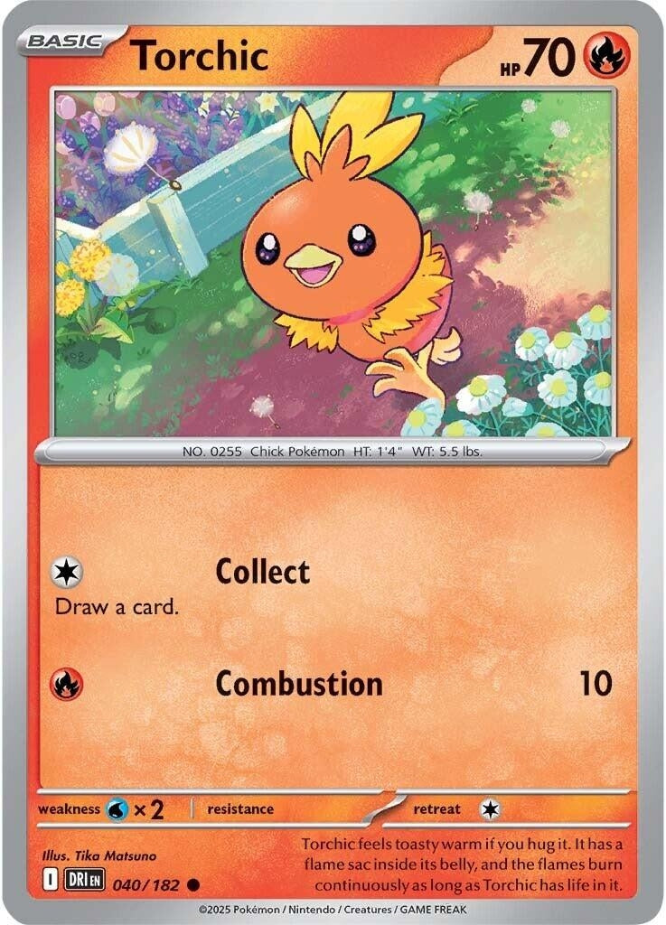 Image for Torchic (040/182) - Pokemon
