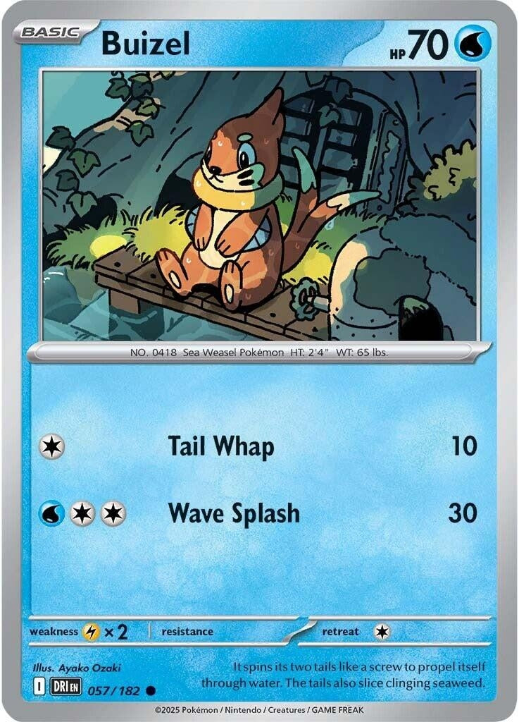 Image for Buizel (057/182) - Pokemon